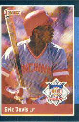 1988 Donruss All-Stars Baseball Cards  038      Eric Davis